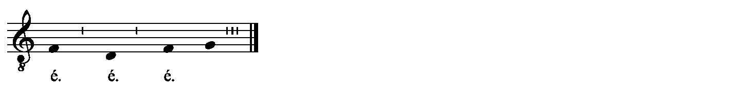 Refrain musical notation
